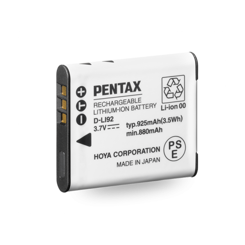 PENTAX D-LI92 Yeniden Şarj Edilebilir Li-Ion Pil 
