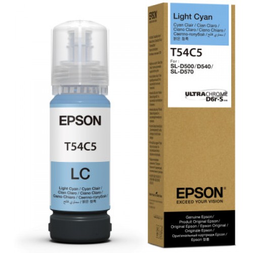 EPSON SURELAB T54C5 AÇIK MAVİ MÜREKKEP 70ml