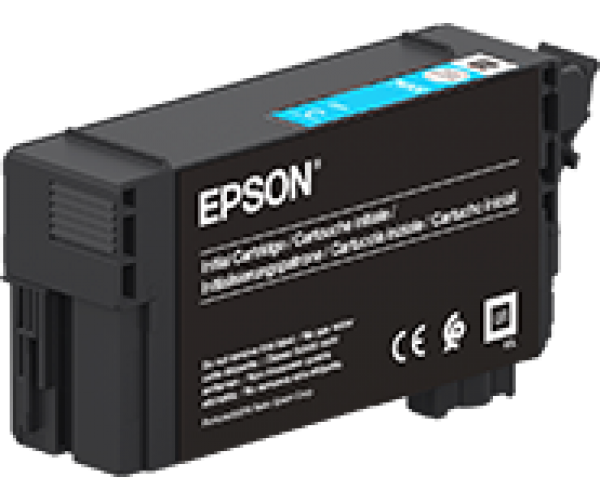 EPSON Singlepack UltraChrome XD2 Cyan (Mavi)  T40C240(26ml) (C13T40C240 )