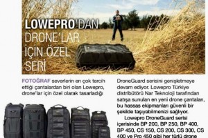 Fotoğraf Dergisi Lowepro Haberi - Aralık 2018