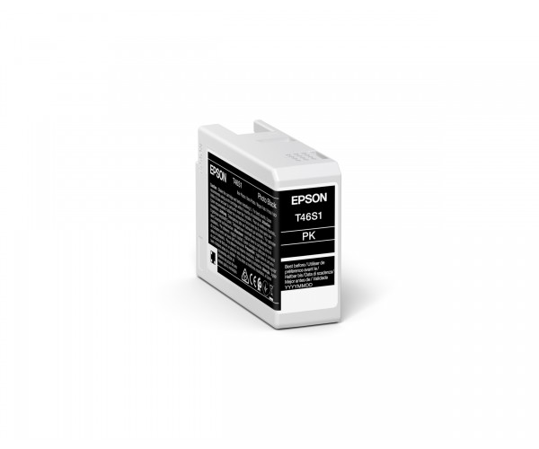 EPSON Singlepcak T46S1 Photo Siyah UltraChrome Pro10 Mürekkep (25 ml)