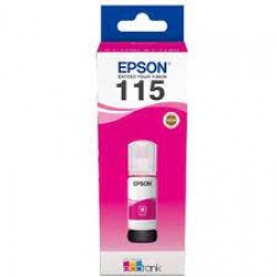 EPSON 115 EcoTank Magenta Mürekkep Şişesi (C13T07D34A)