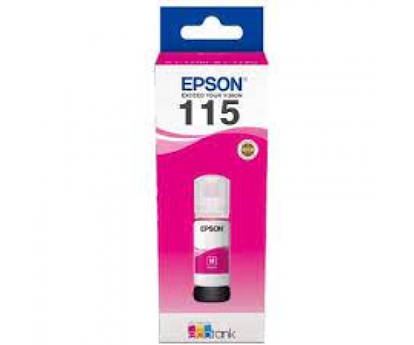 EPSON 115 EcoTank Magenta Mürekkep Şişesi (C13T07D34A)