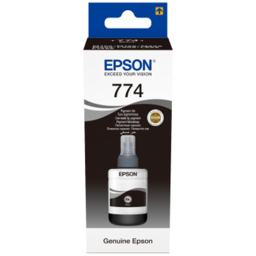 Epson T7741 Pigment Siyah Orjinal Mürekkep Şişesi (C13T77414A) -140 ml