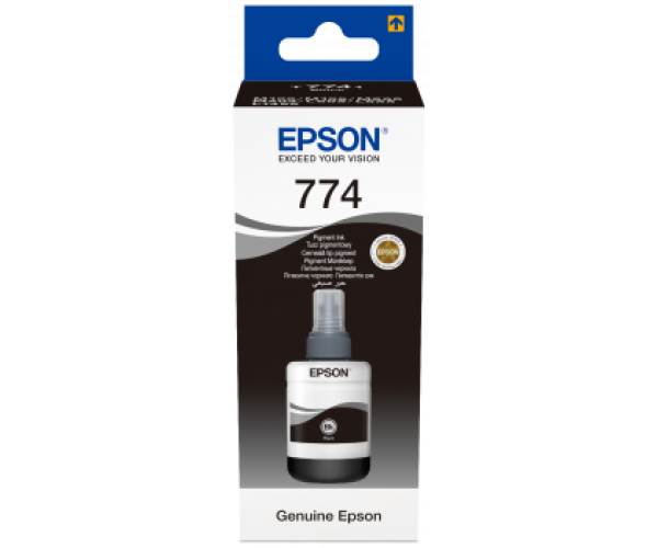 Epson T7741 Pigment Siyah Orjinal Mürekkep Şişesi (C13T77414A) -140 ml