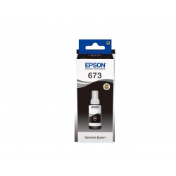 EPSON T6731 Siyah Orjinal Mürekkep Şişesi (C13T67314A) -70ml (Epson L800 / L850 / L1800 / L810)
