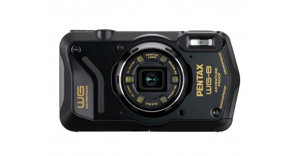 PENTAX WG-8 Dijital Outdoor Fotoğraf Makinesi (Siyah) - YENİ!