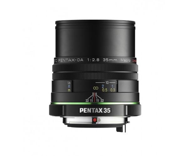 HD PENTAX DA 35mm F2.8 Macro Limited Lens- Siyah