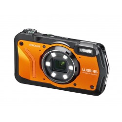 RICOH WG-6 Dijital Kompakt Outdoor Fotoğraf Makinesi  (Turuncu) 