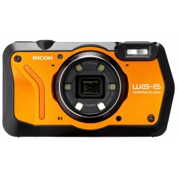 RICOH WG-6 Dijital Kompakt Outdoor Fotoğraf Makinesi  (Turuncu) 