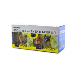 TOKINA SZX SUPER TELE 400mm F8 Reflex MF C-RF Lens ve 2X Extender Kit